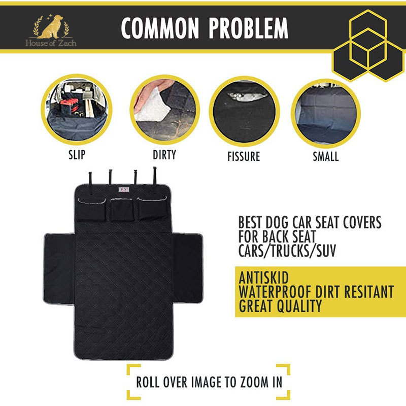 Premium Waterproof Car Trunk Pet Mat – Durable Travel Protection for Dogs