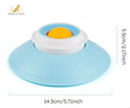 Anti-Choking Slow Feeder Dog Bowl – Non-Slip Lick Mat for Bone Broth, Yogurt & Liquid Treats