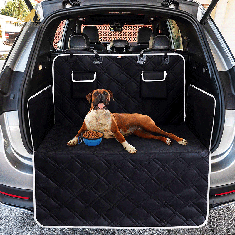 Premium Waterproof Car Trunk Pet Mat – Durable Travel Protection for Dogs