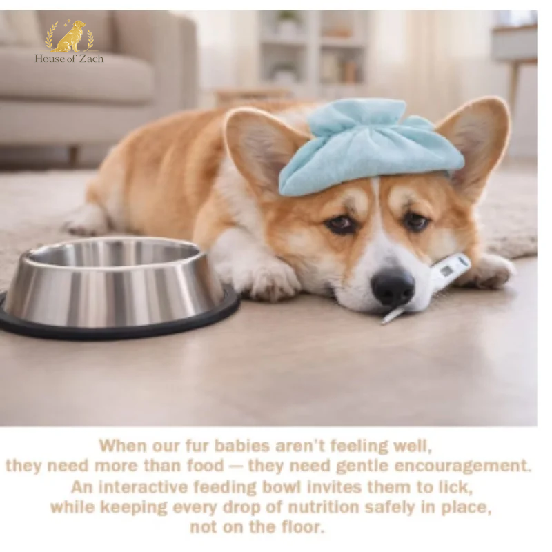 Anti-Choking Slow Feeder Dog Bowl – Non-Slip Lick Mat for Bone Broth, Yogurt & Liquid Treats
