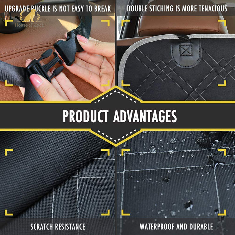 Premium Waterproof Car Trunk Pet Mat – Durable Travel Protection for Dogs