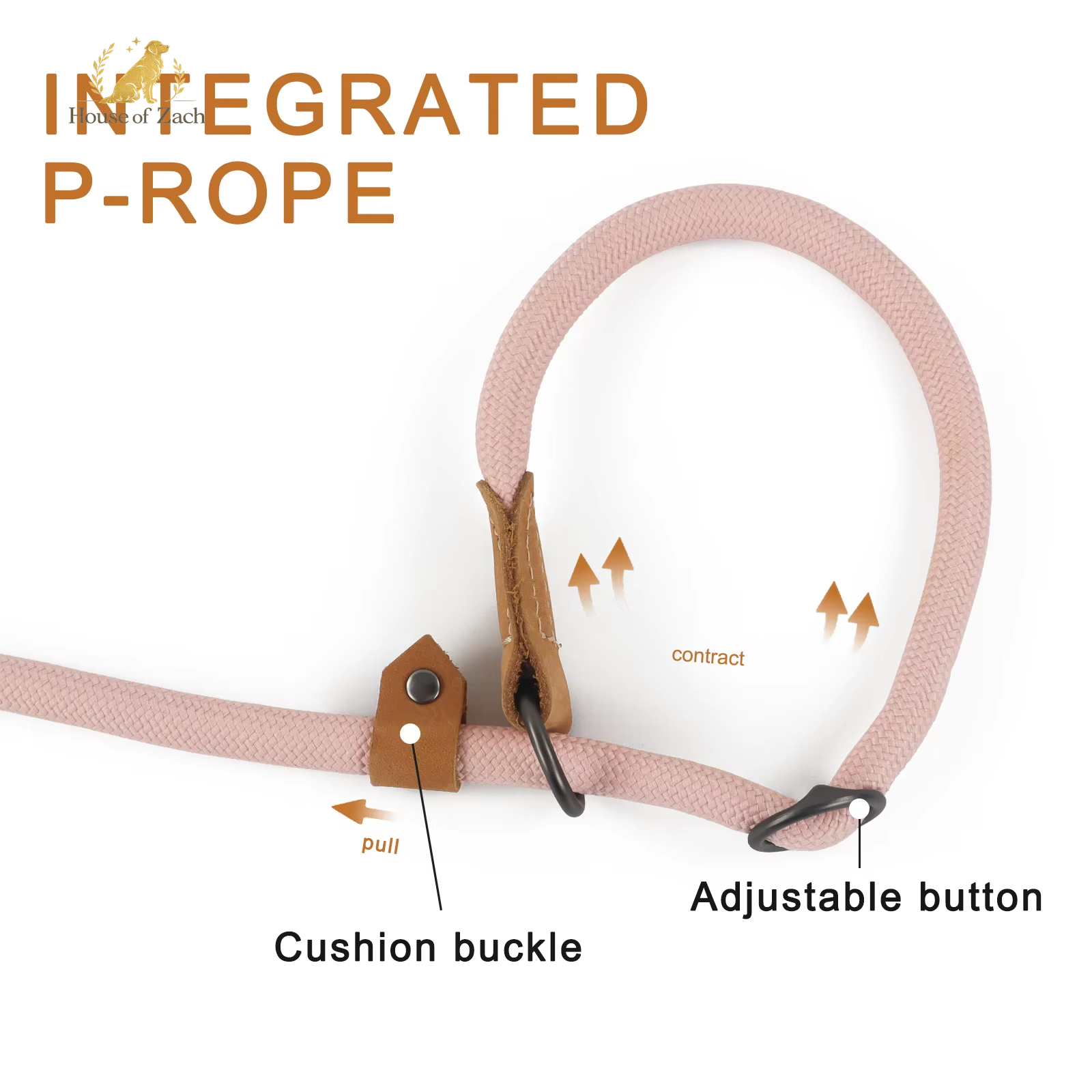 Premium Hands-Free Dog Leash – Adjustable Running & Walking Lead