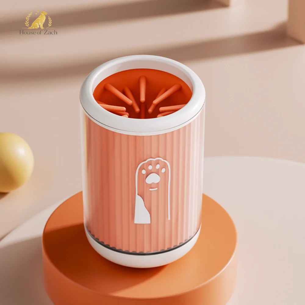 Portable No-Wipe Pet Paw Cleaner Cup – Fast, Mess-Free Paw Cleaning for Dogs & Cats